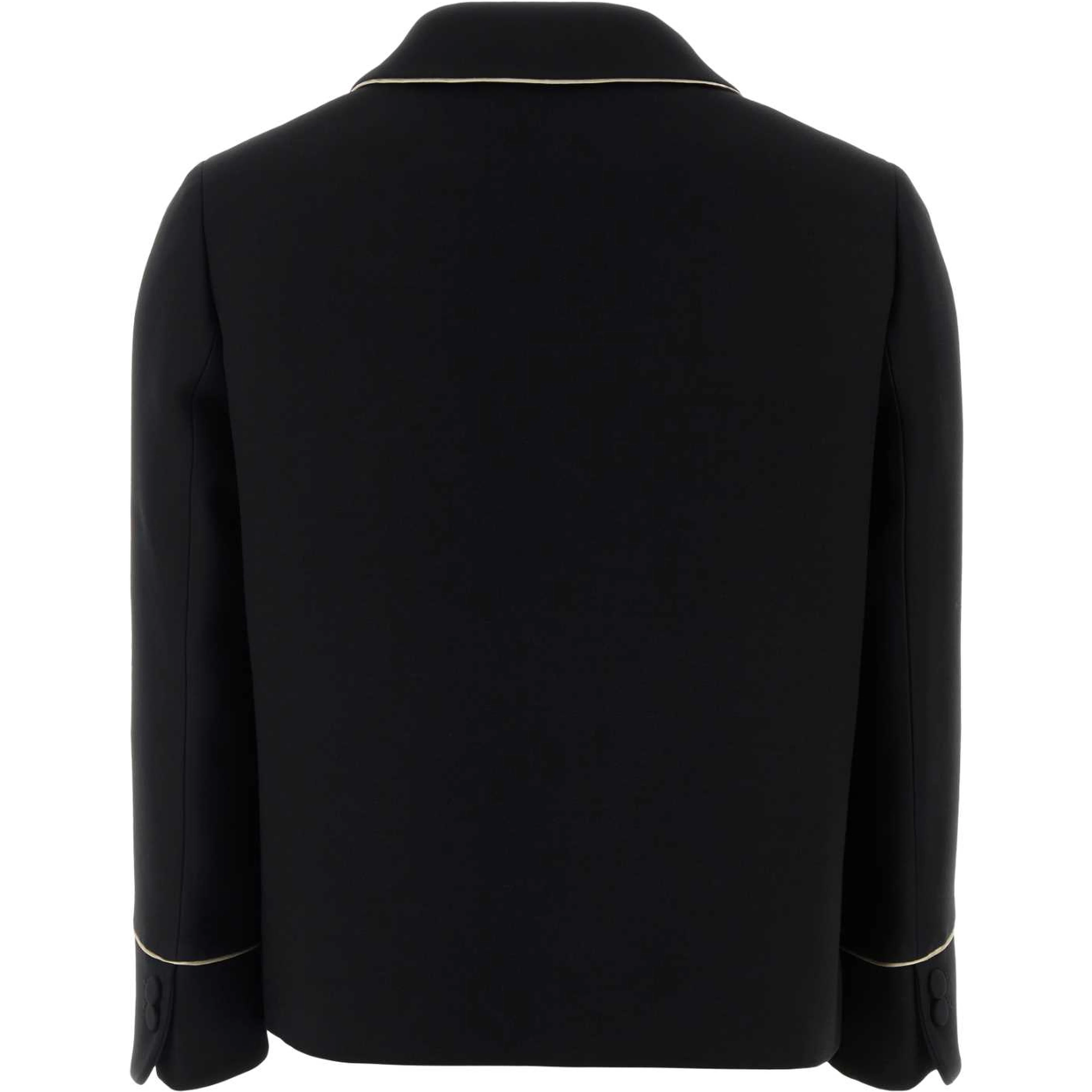 BLOUSON WOOL SILK