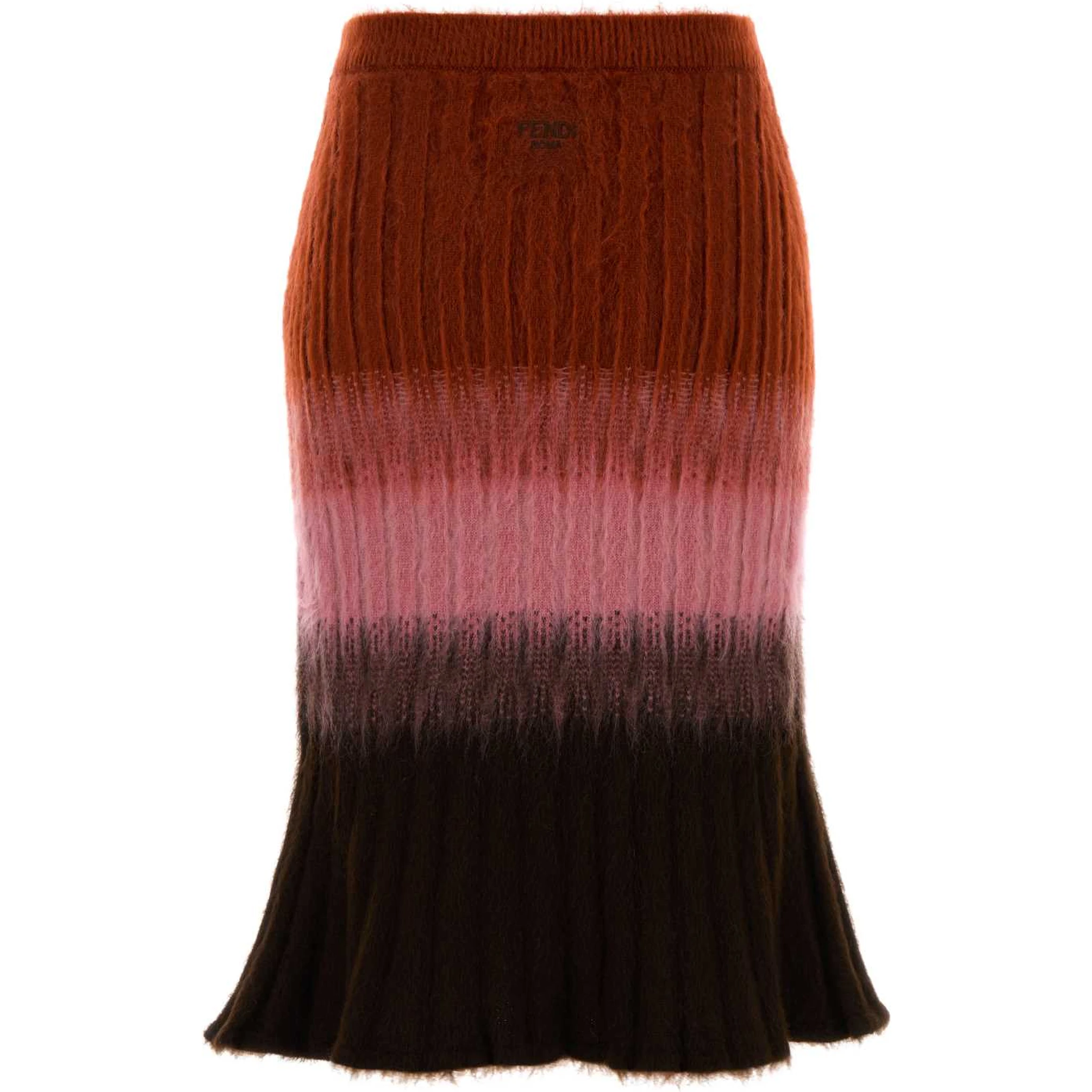 SKIRT WOOL WM DEGRAD