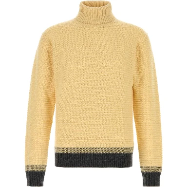 OASI CASHMERE JACQUARD TURTLENECK