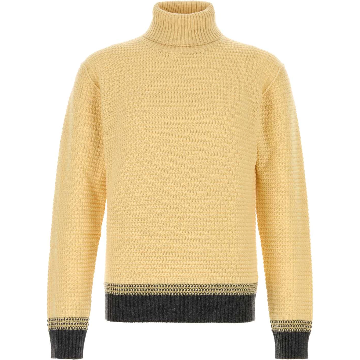 OASI CASHMERE JACQUARD TURTLENECK