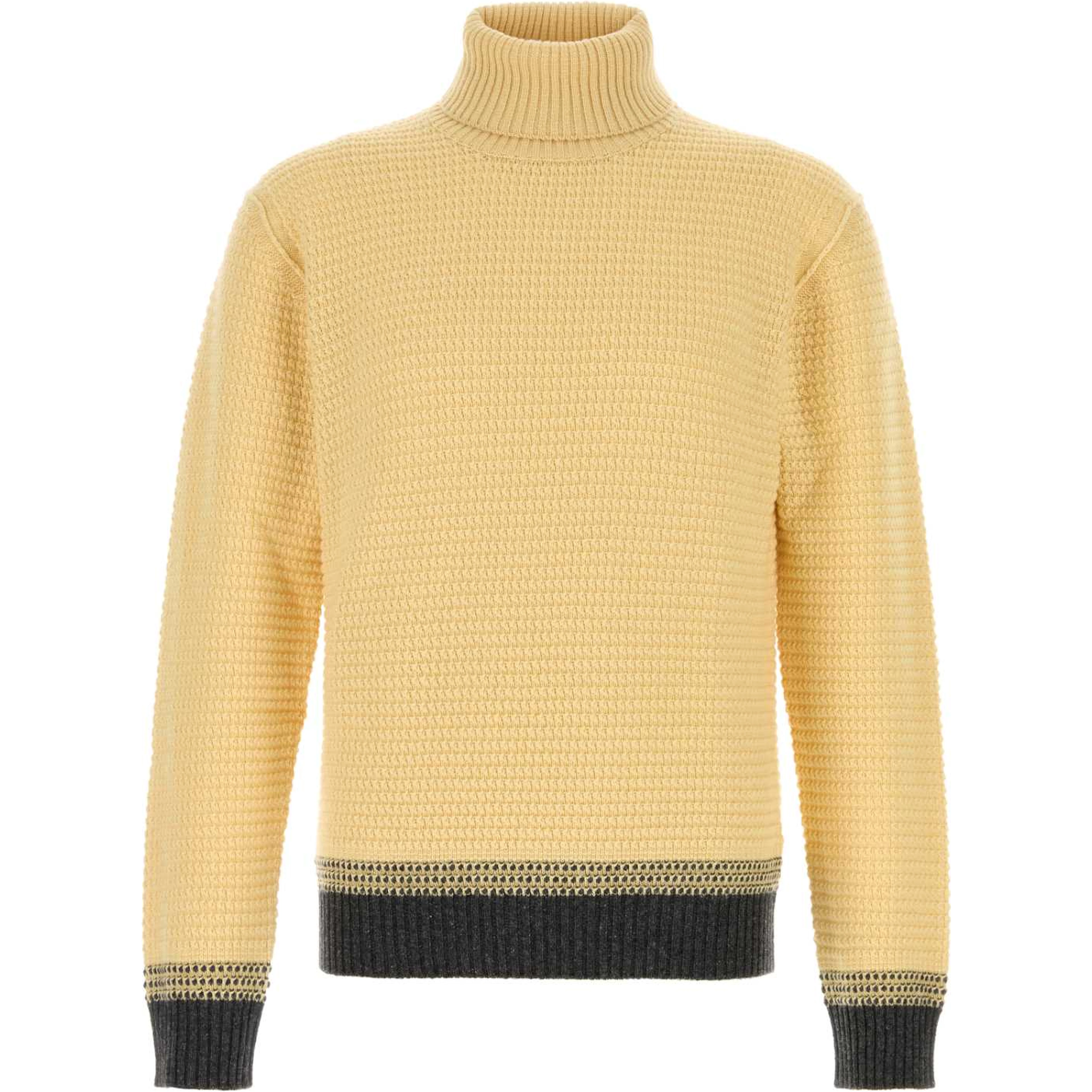 OASI CASHMERE JACQUARD TURTLENECK