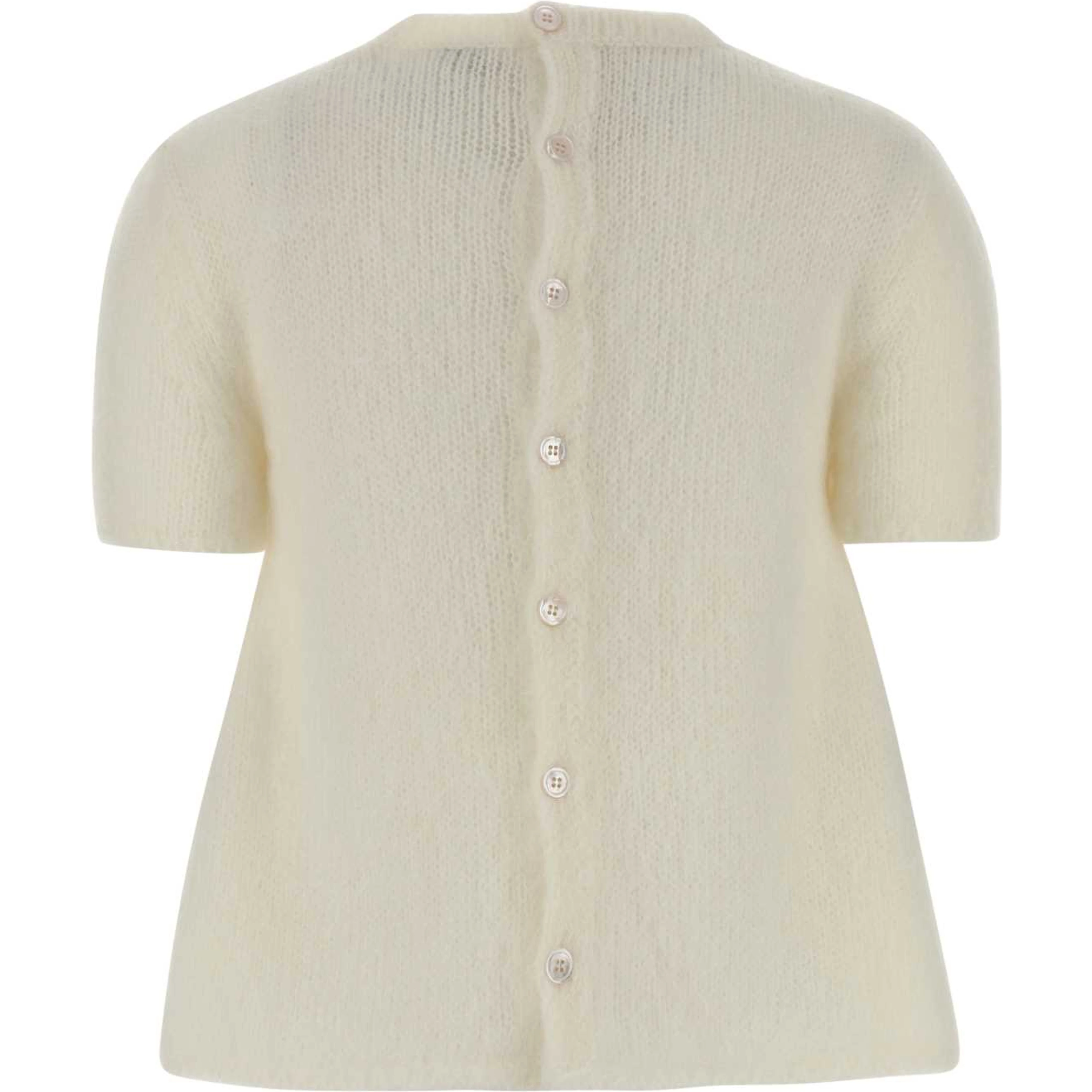SHORT SLEEVE SWEATER