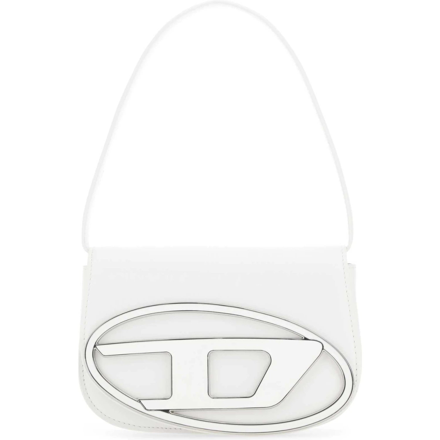 White leather 1DR shoulder bag