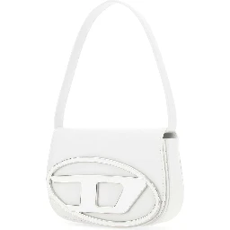 White leather 1DR shoulder bag