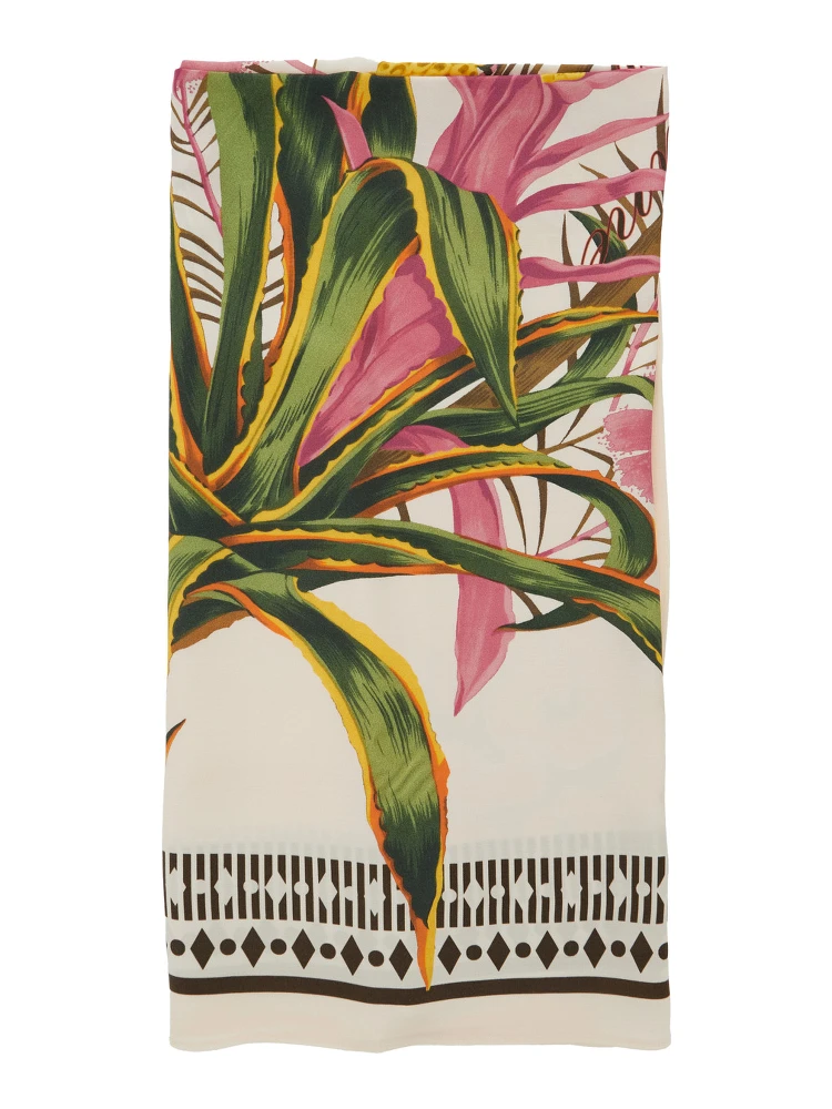 PRINTED FOULARD
