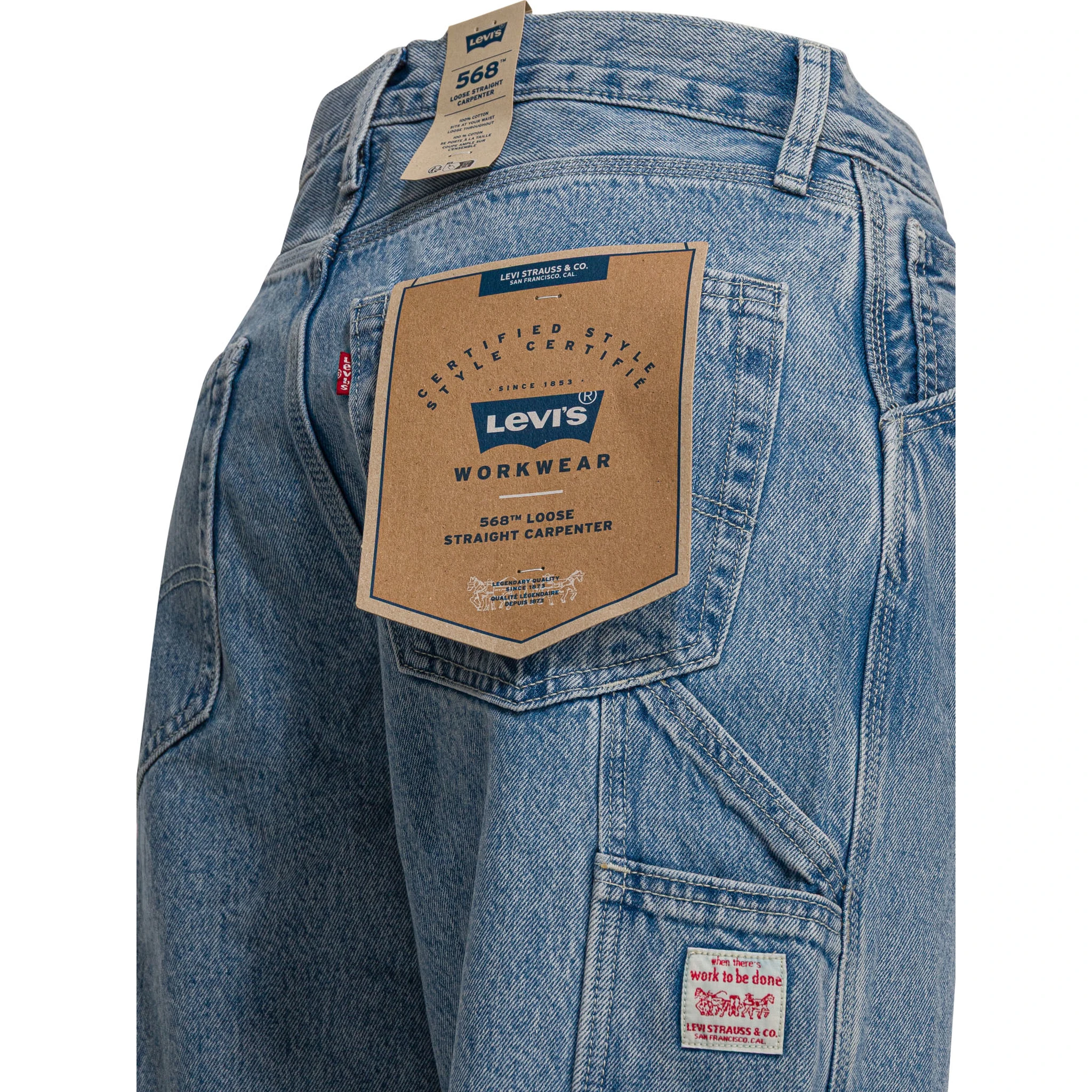 بنطلون جينز "كاربنتر 568™ لوز ستريت"