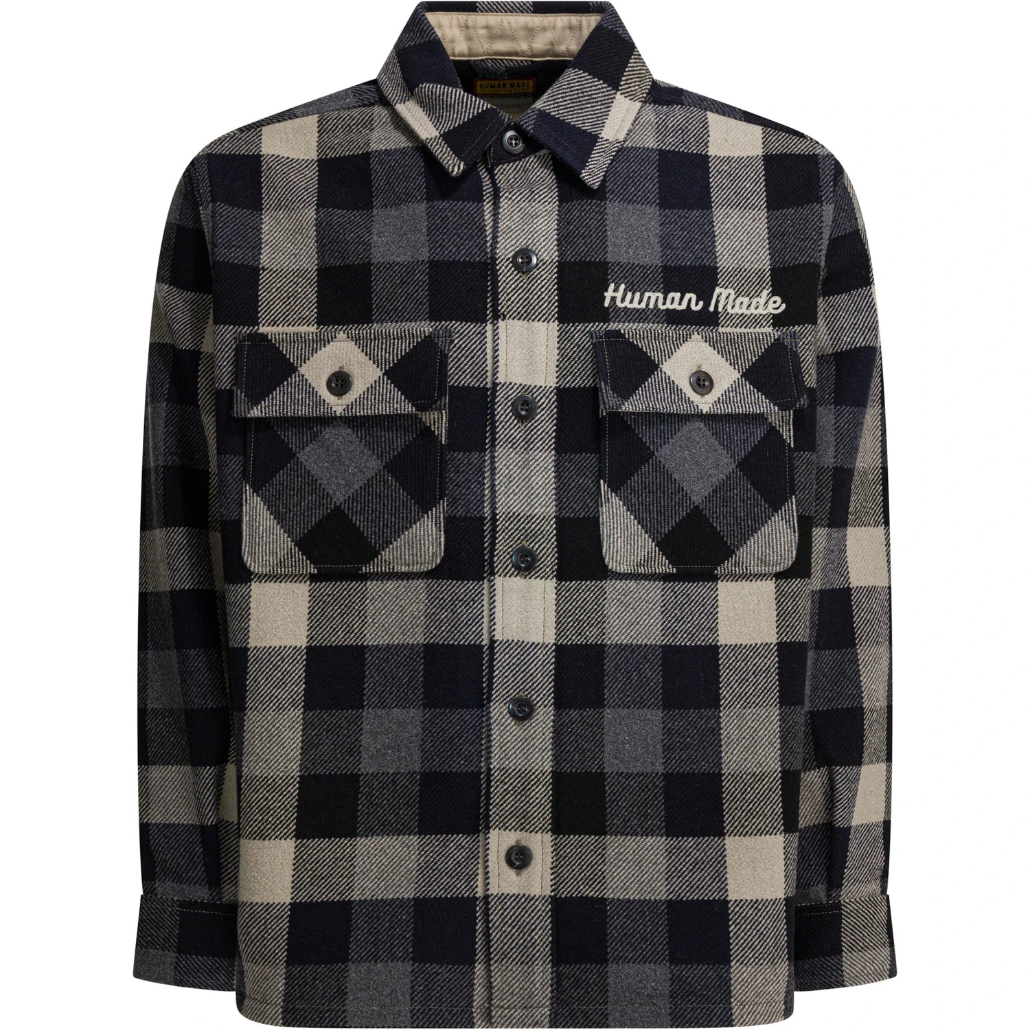 Wool overshirt jacket