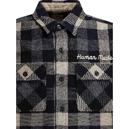Wool overshirt jacket