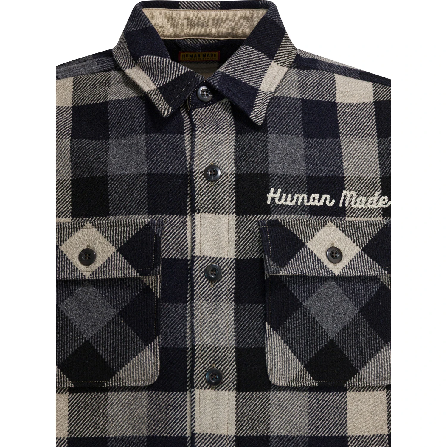 Wool overshirt jacket