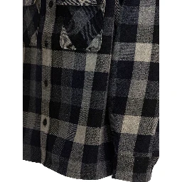 Wool overshirt jacket