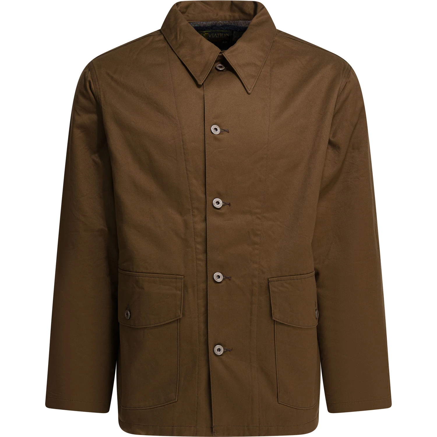"Aviation Associates" overshirt jacket