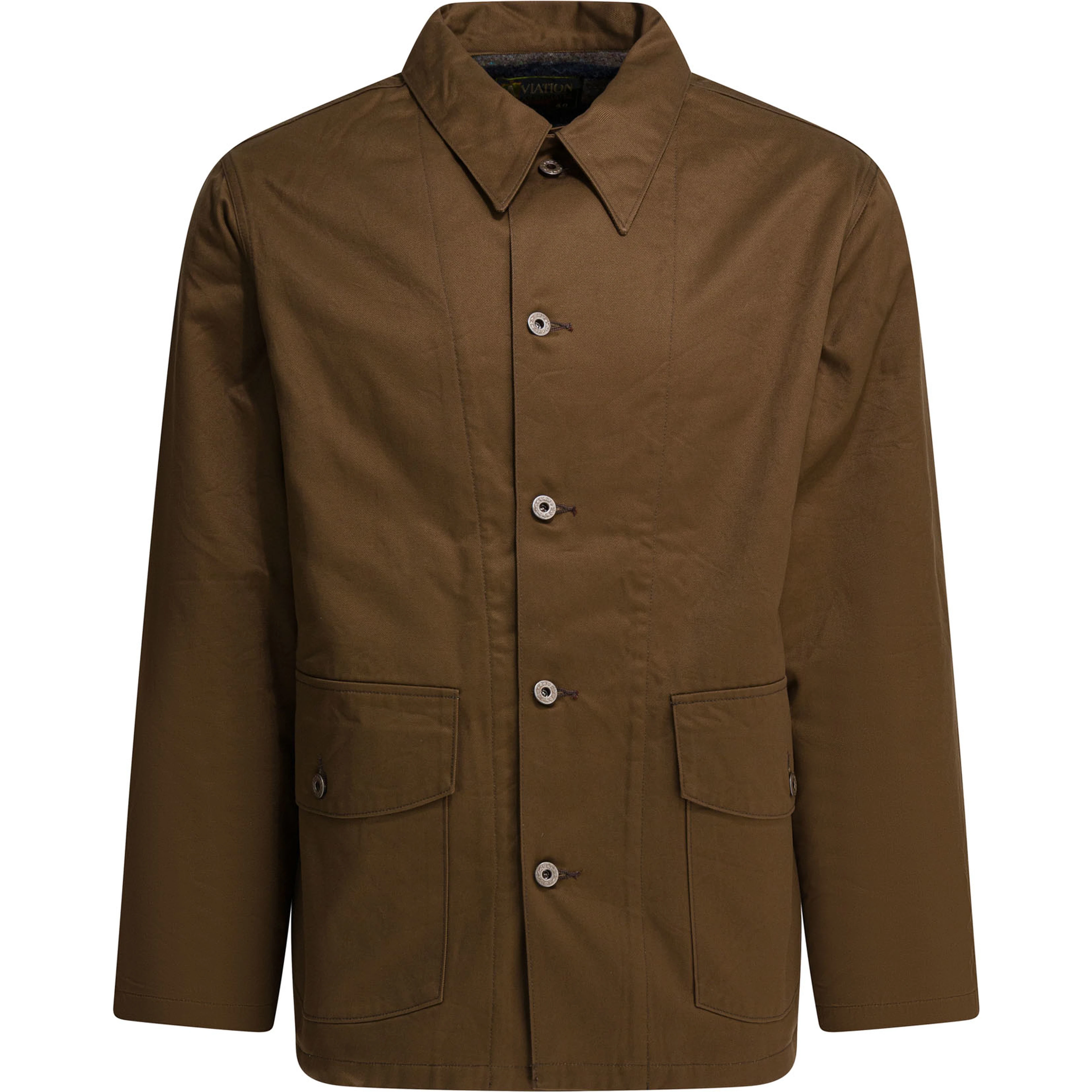 "Aviation Associates" overshirt jacket