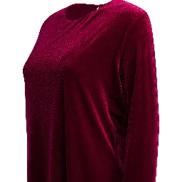 Short velvet dress