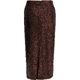 Sequined midi skirt