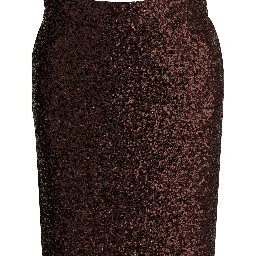 Sequined midi skirt