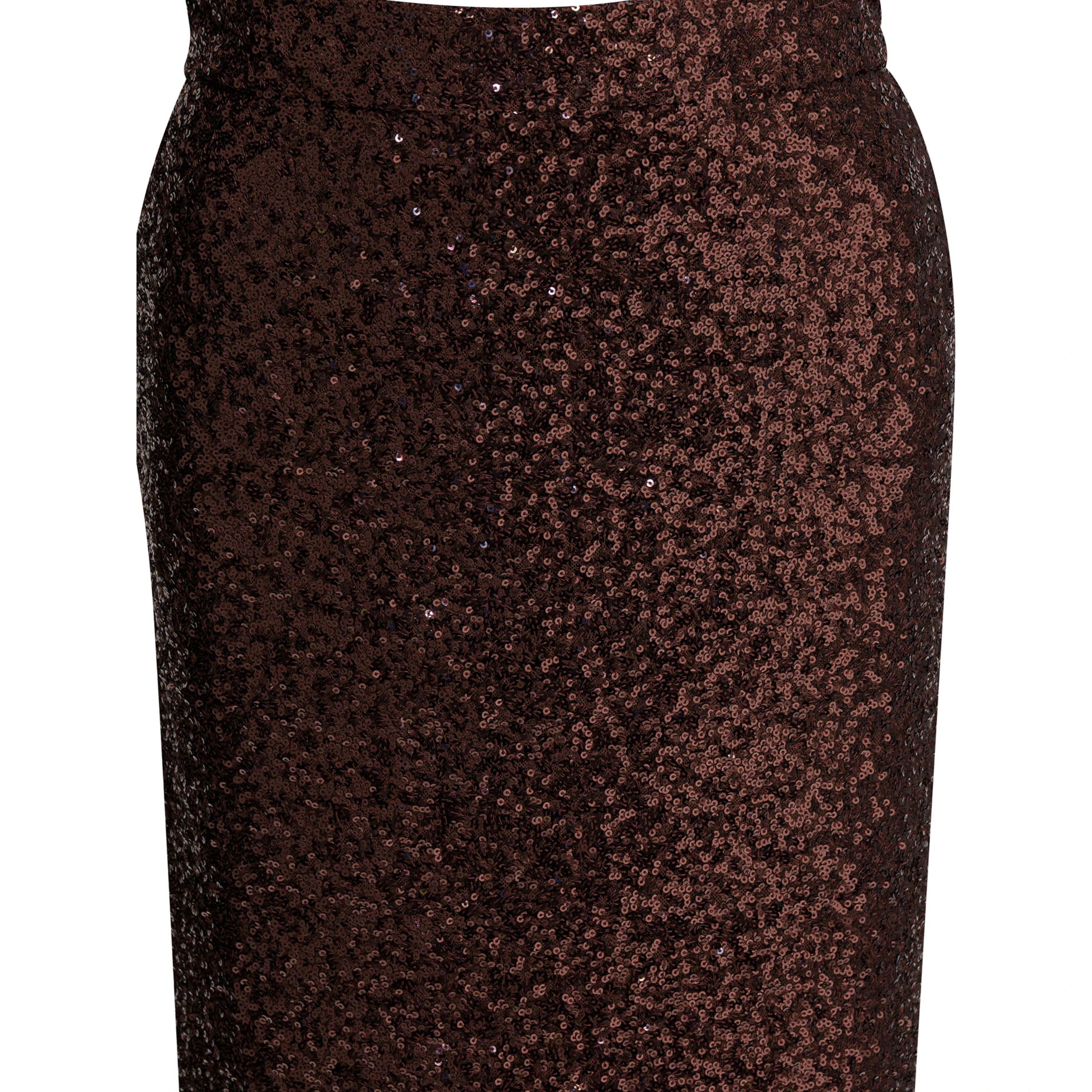 Sequined midi skirt