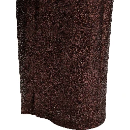 Sequined midi skirt