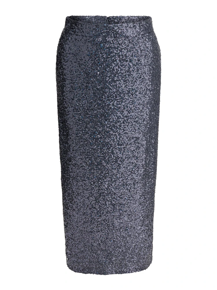 Sequined midi skirt
