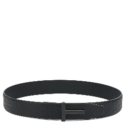 "T Icon" Leather belt