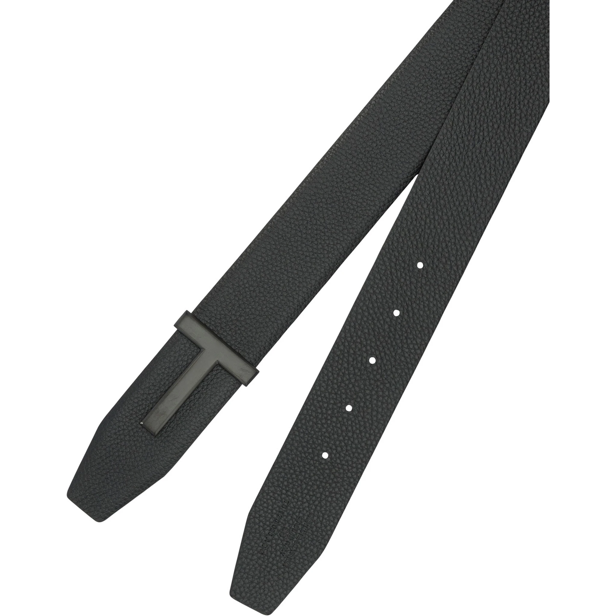 "T Icon" Leather belt
