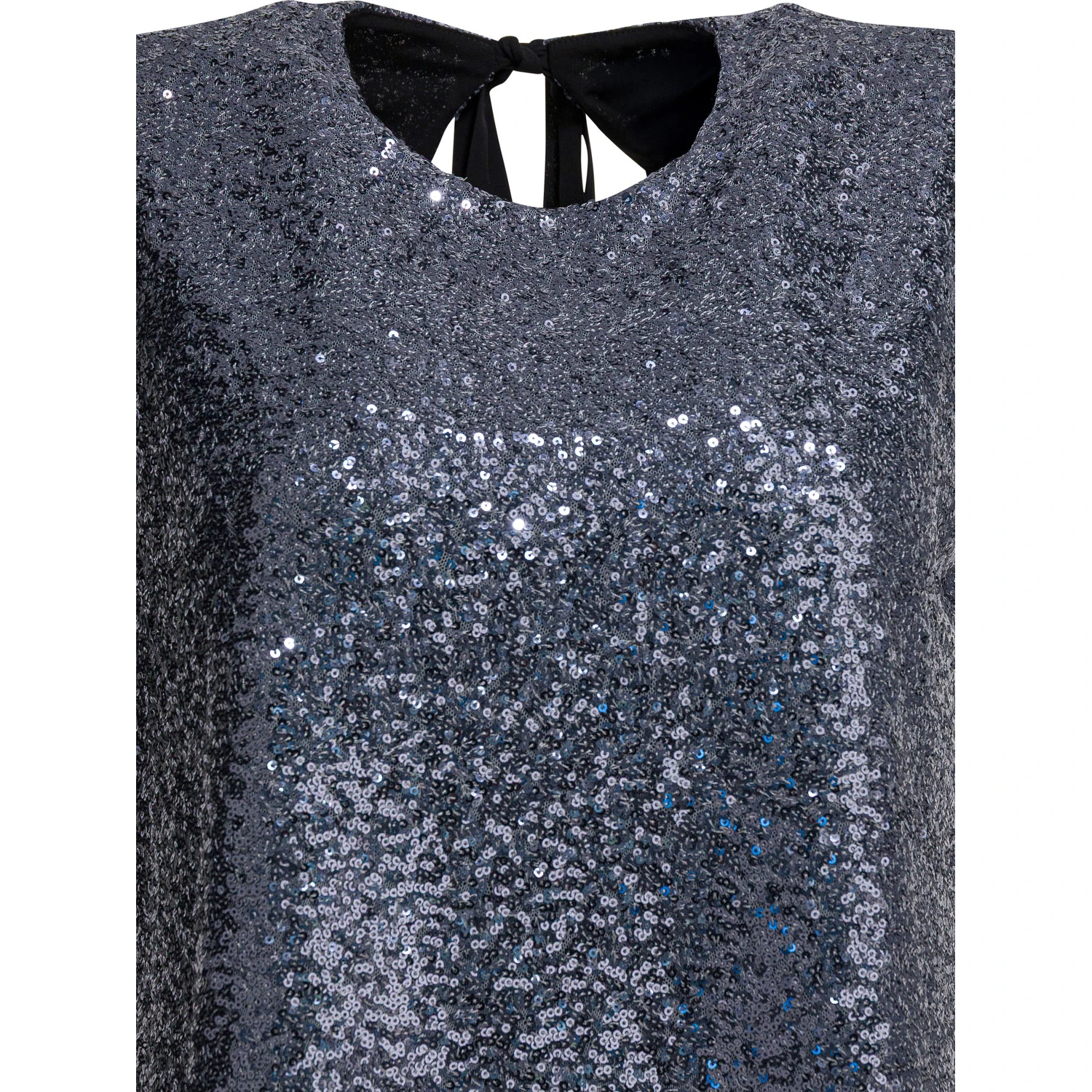 Sequined A-line top