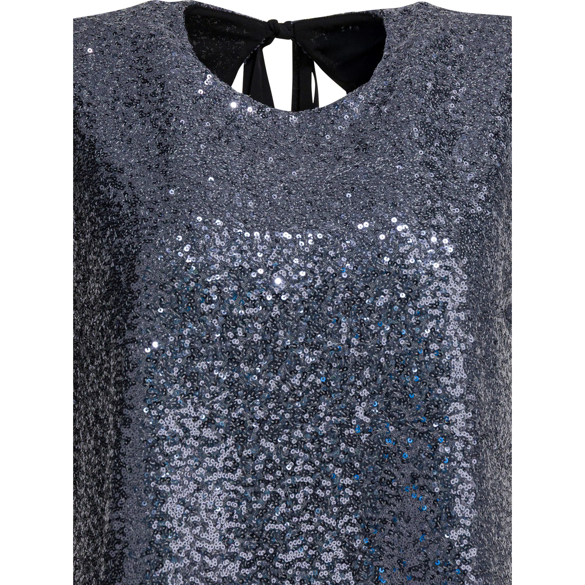 Sequined A-line top