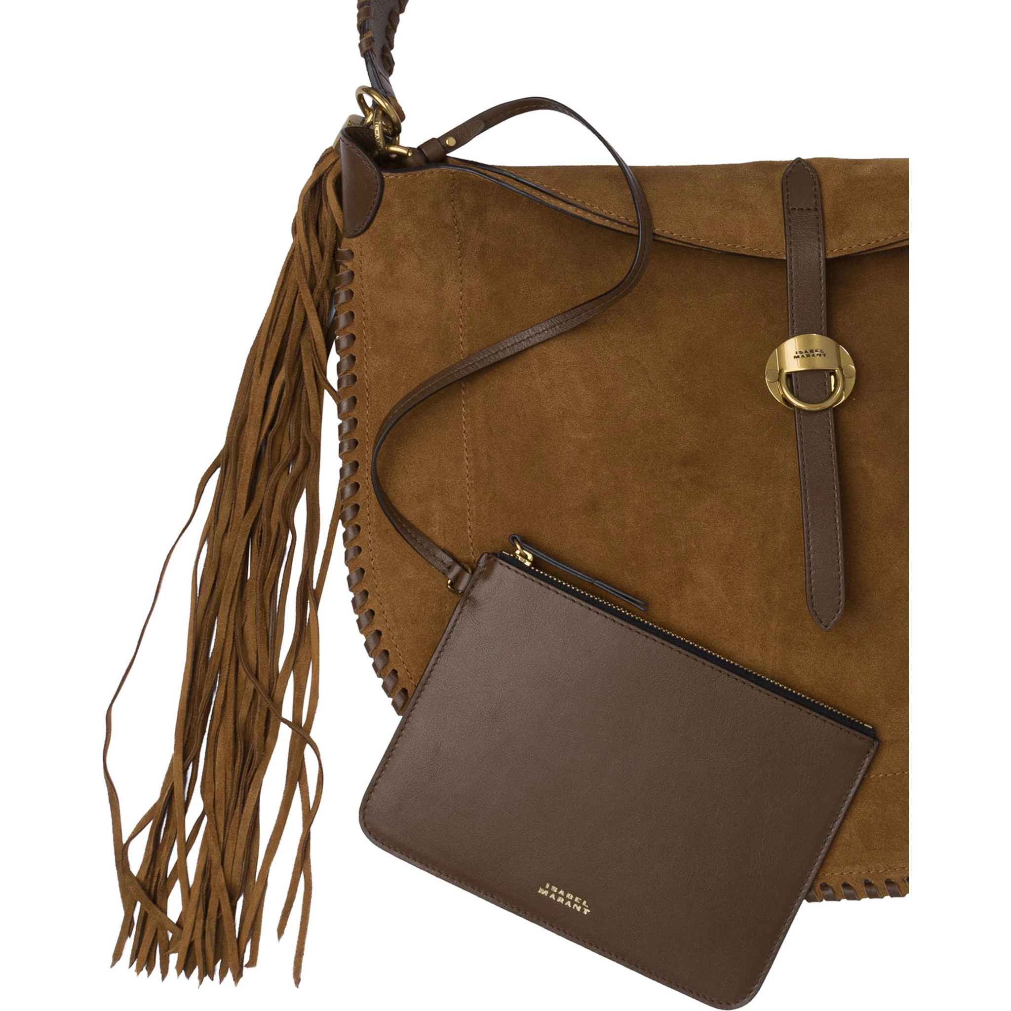 "Oskan Hobo Folk" medium shoulder bag