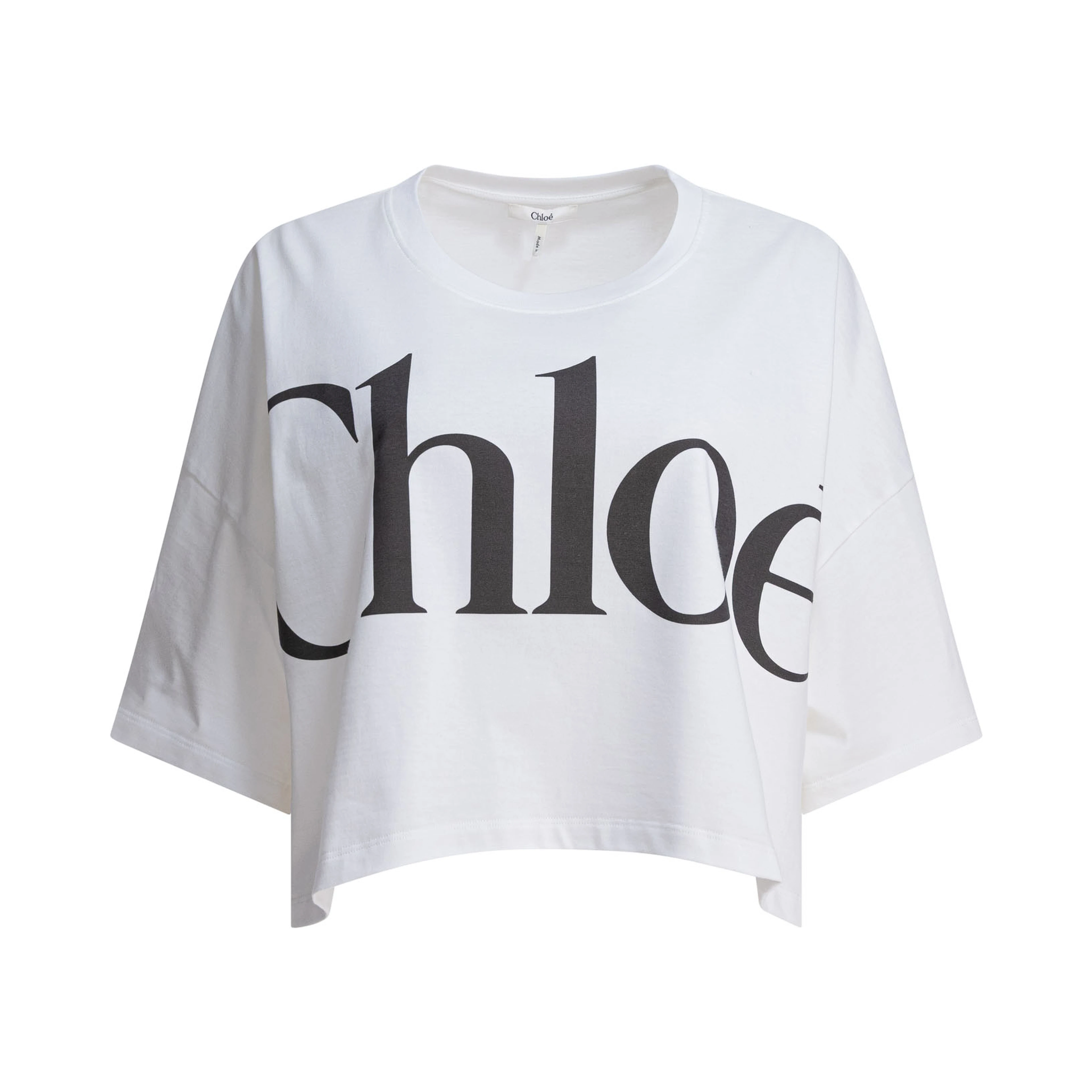 Boxy t-shirt in cotton jersey