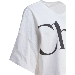 Boxy t-shirt in cotton jersey