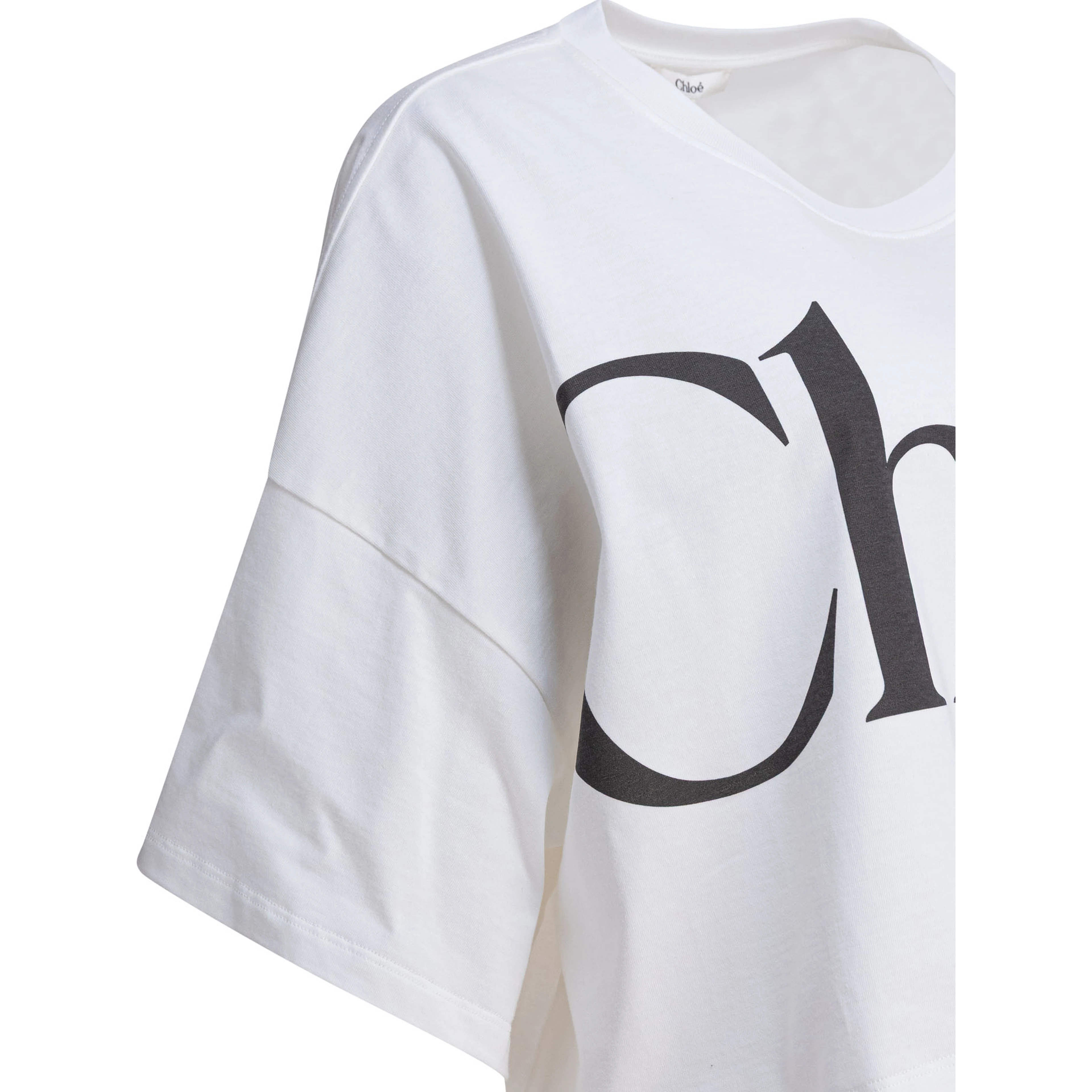 Boxy t-shirt in cotton jersey