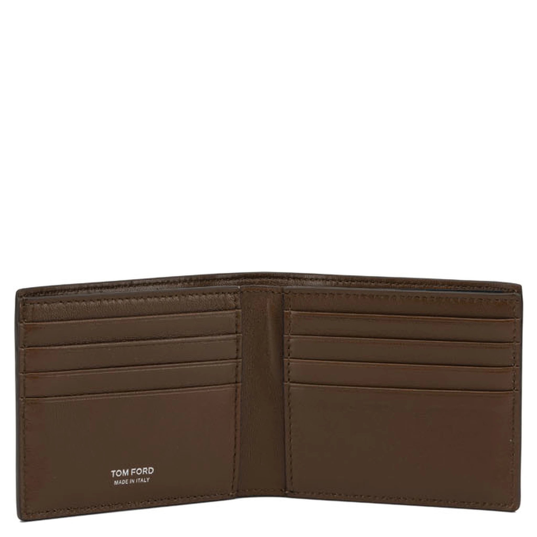 محفظة جلدية بنقشة جلد التمساح