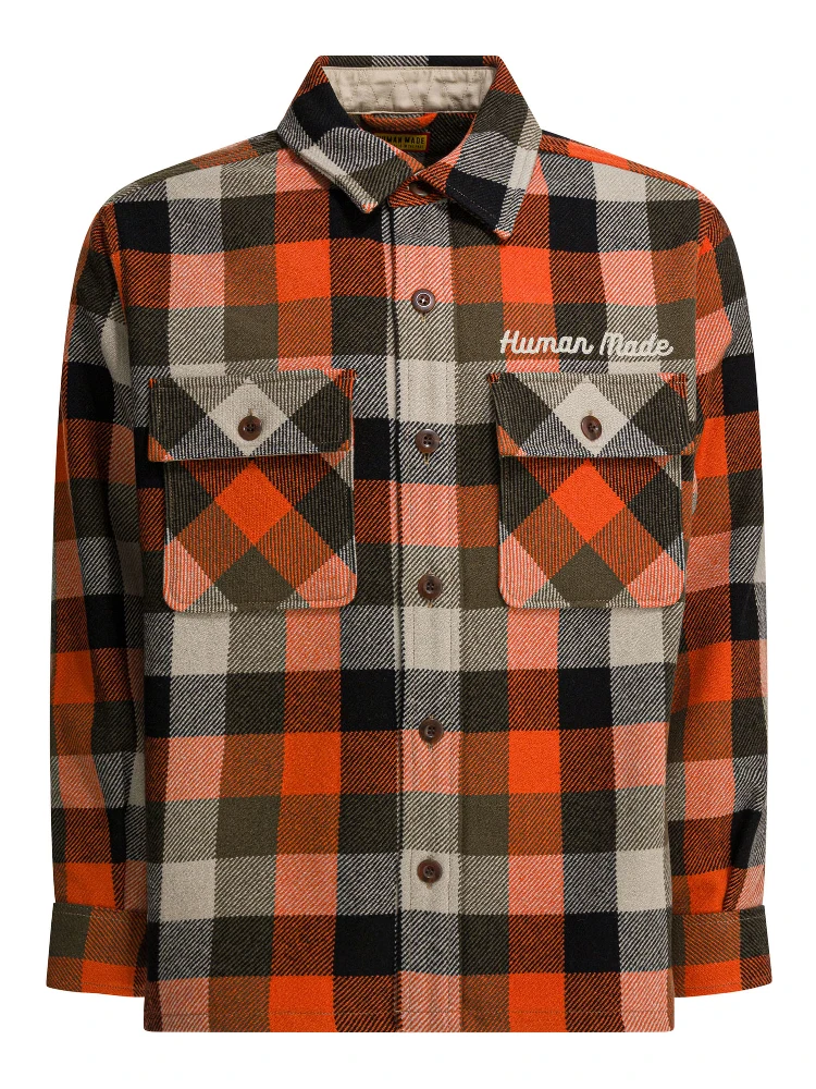 Wool overshirt jacket