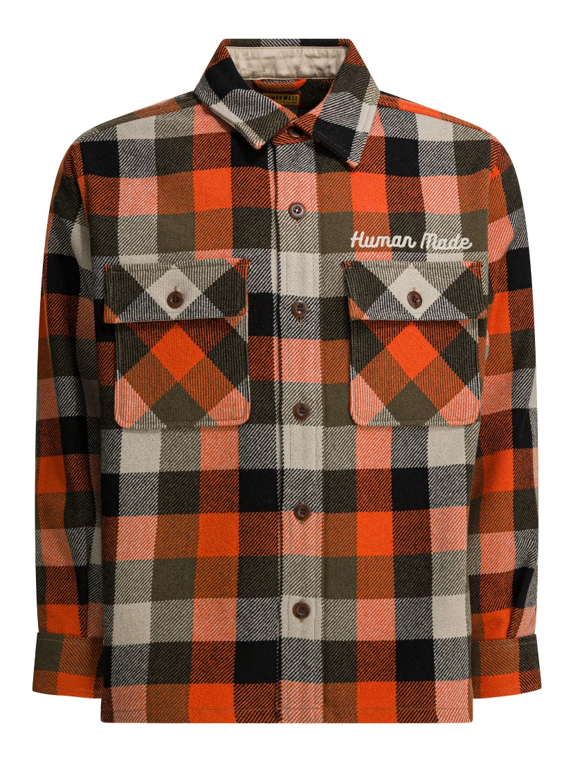 Wool overshirt jacket