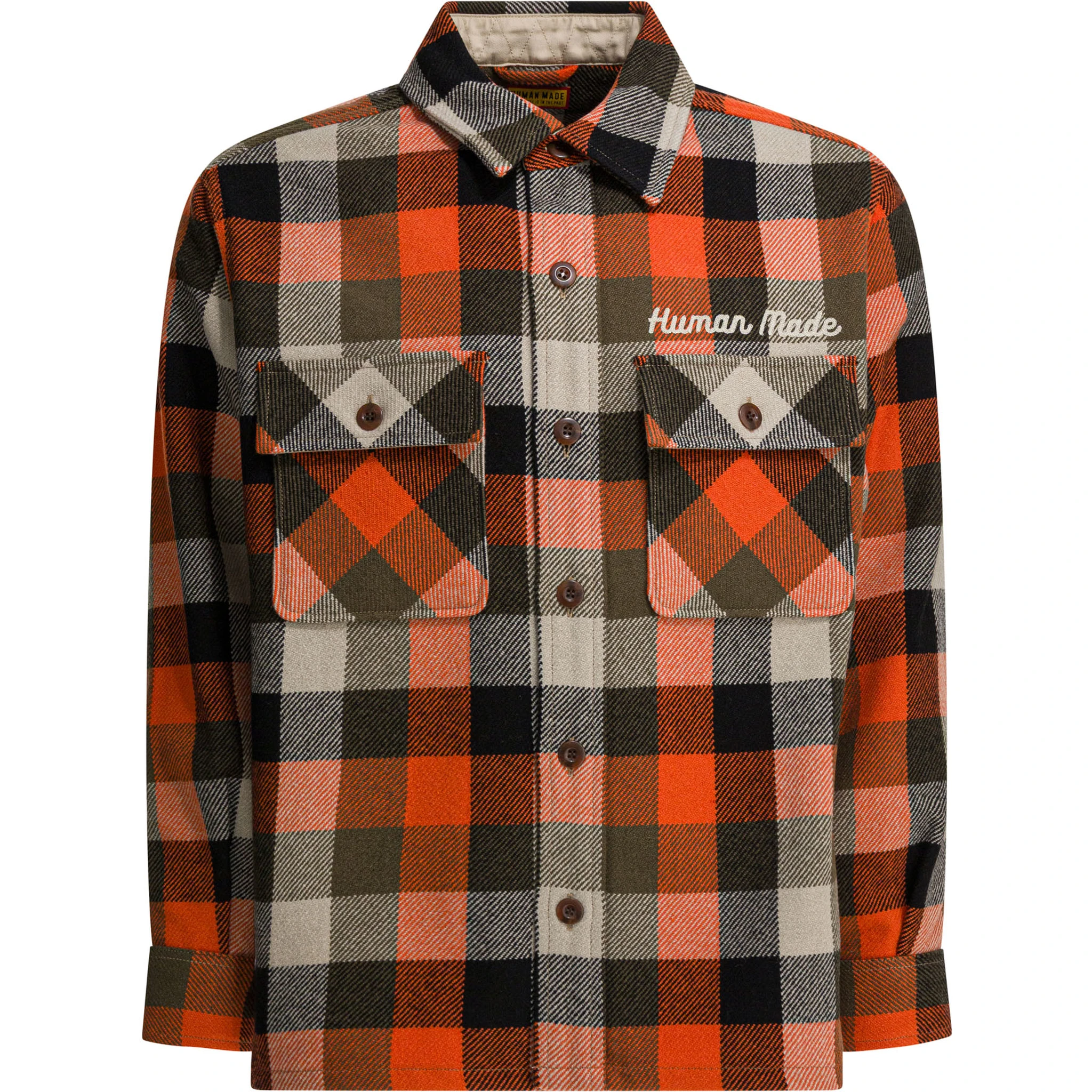 Wool overshirt jacket