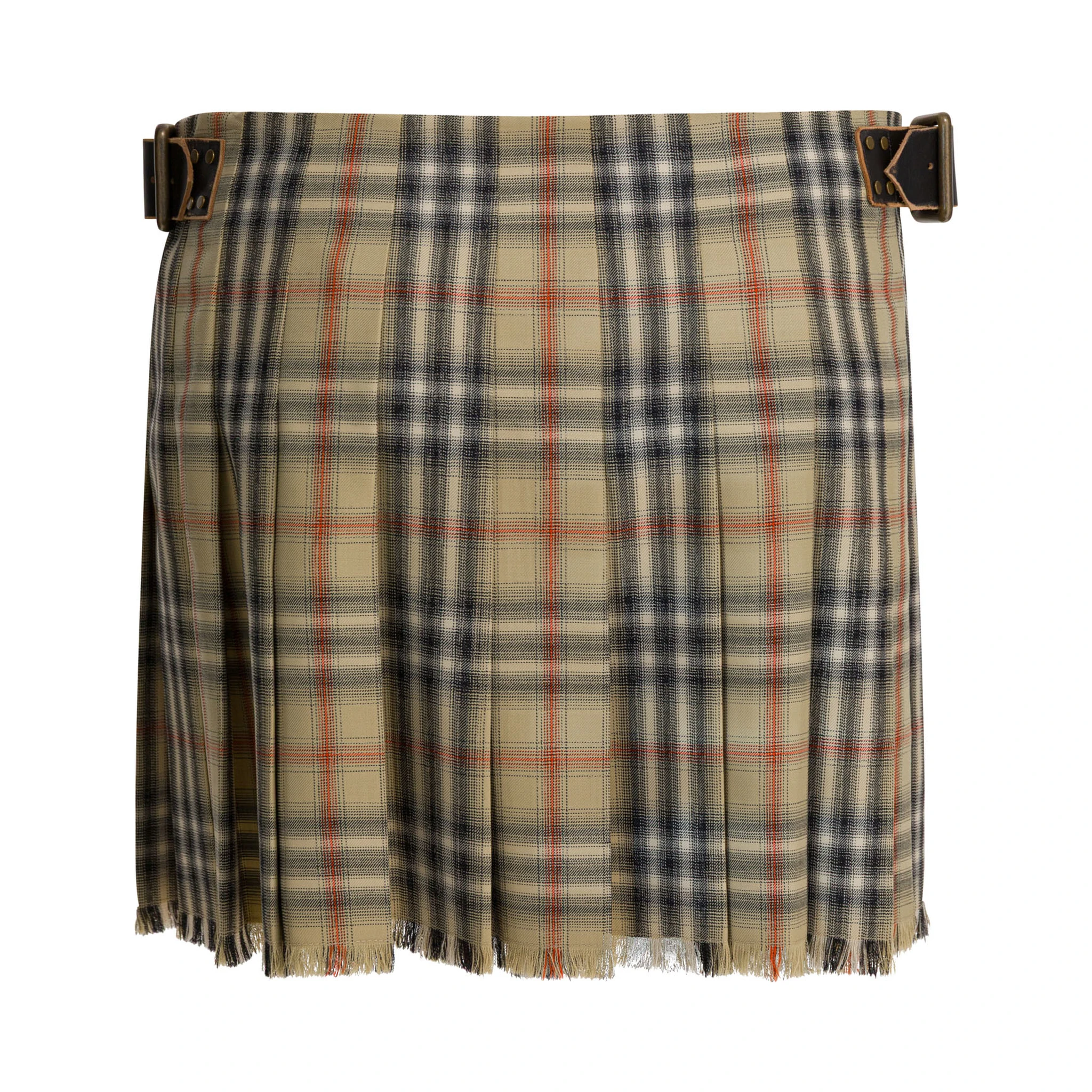 Wool "Check" mini kilt