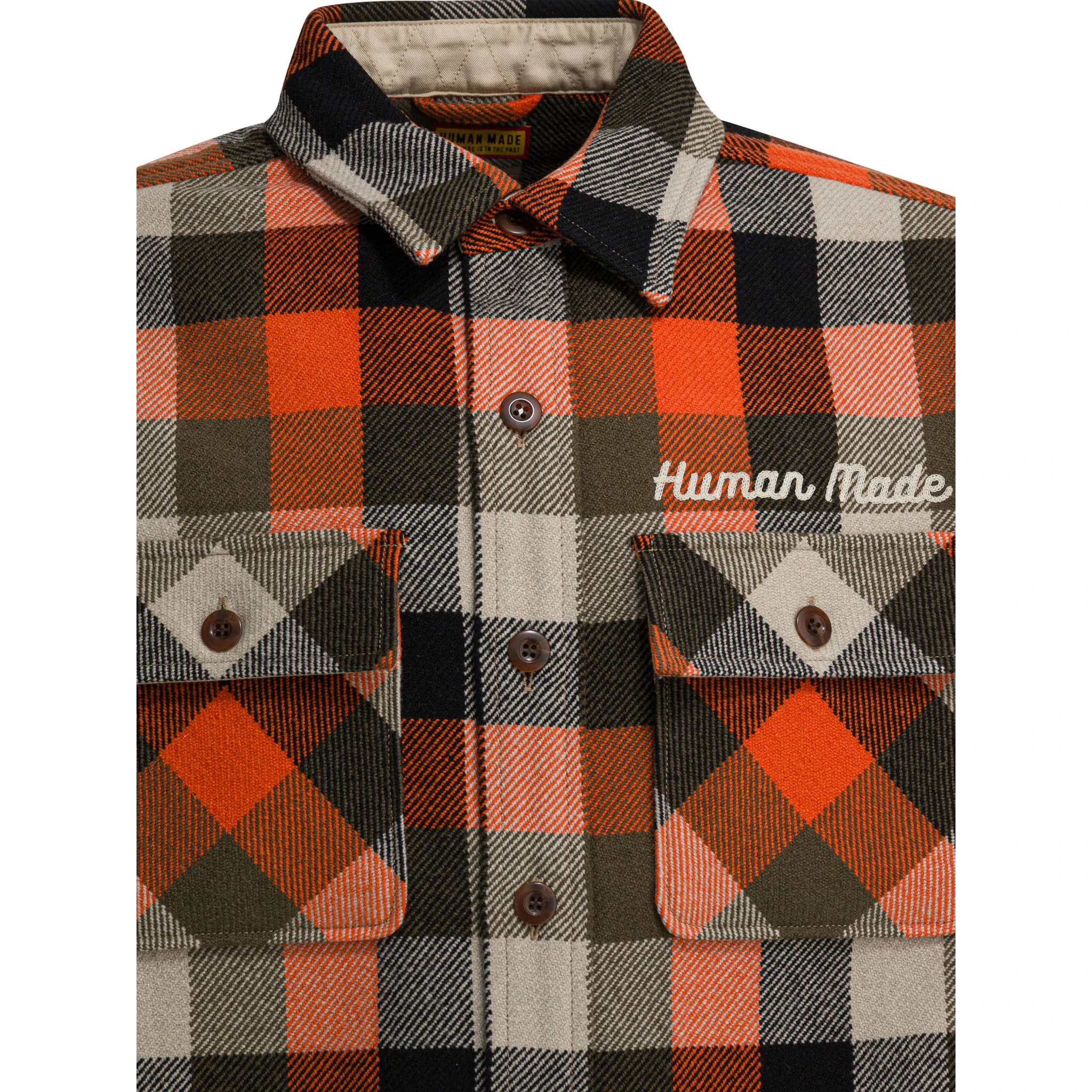 Wool overshirt jacket