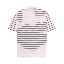 STRIPED POLO SHIRT WITH LOGO
