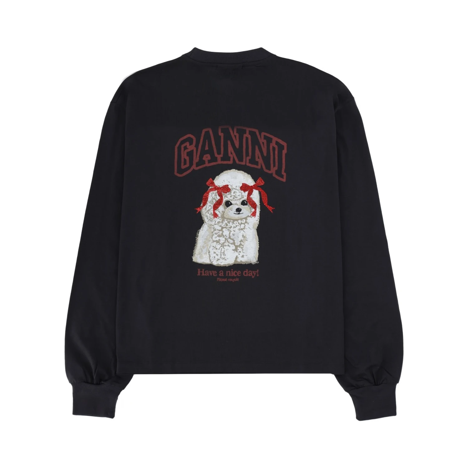 "GREY POODLE" T-SHIRT