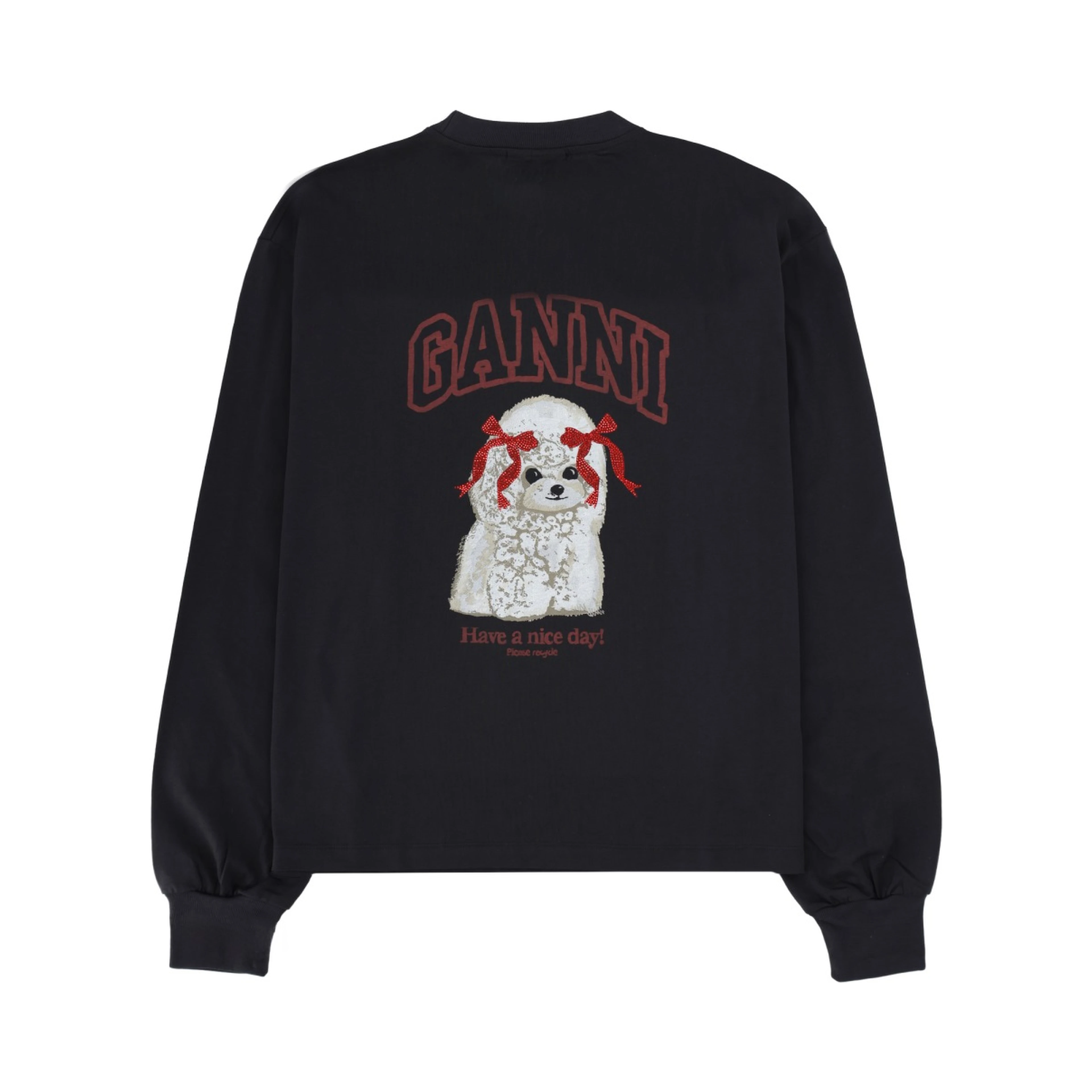 "GREY POODLE" T-SHIRT