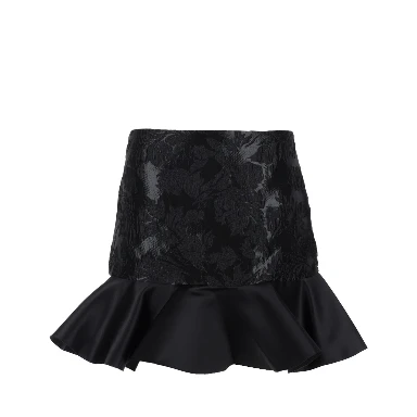 SATIN MINISKIRT