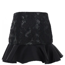 SATIN MINISKIRT