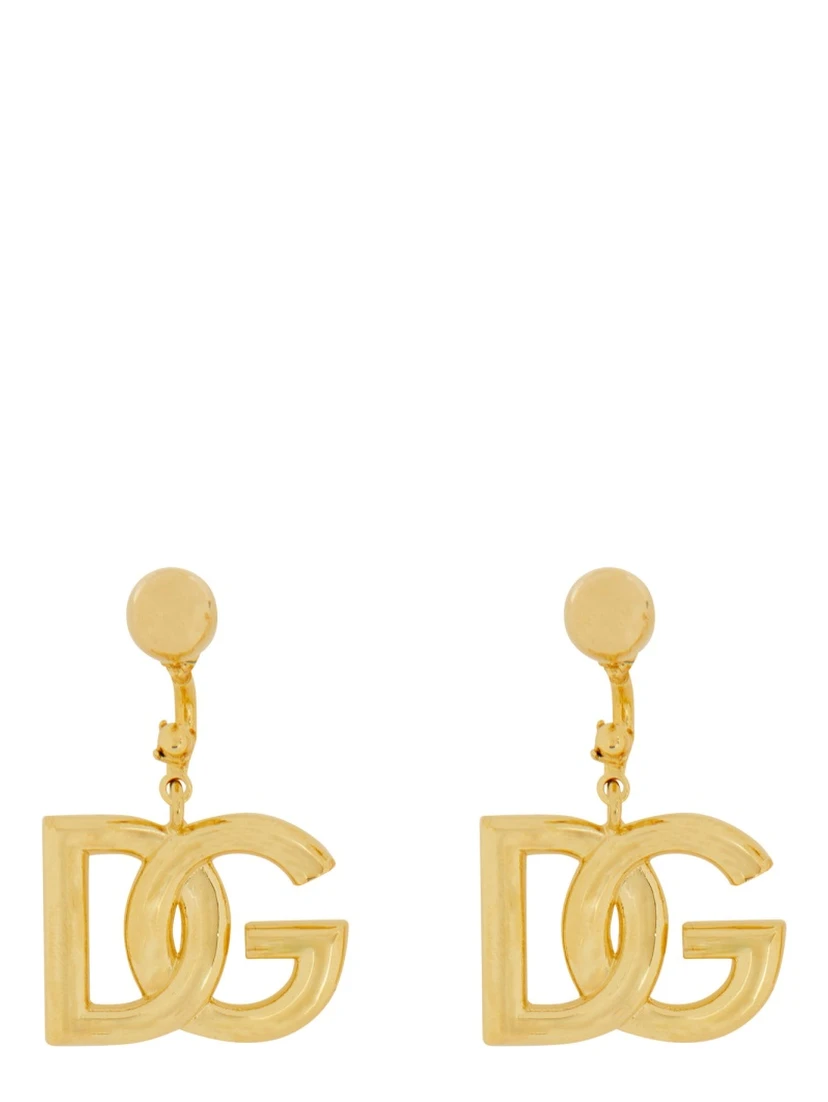 ORECCHINI CON LOGO DG