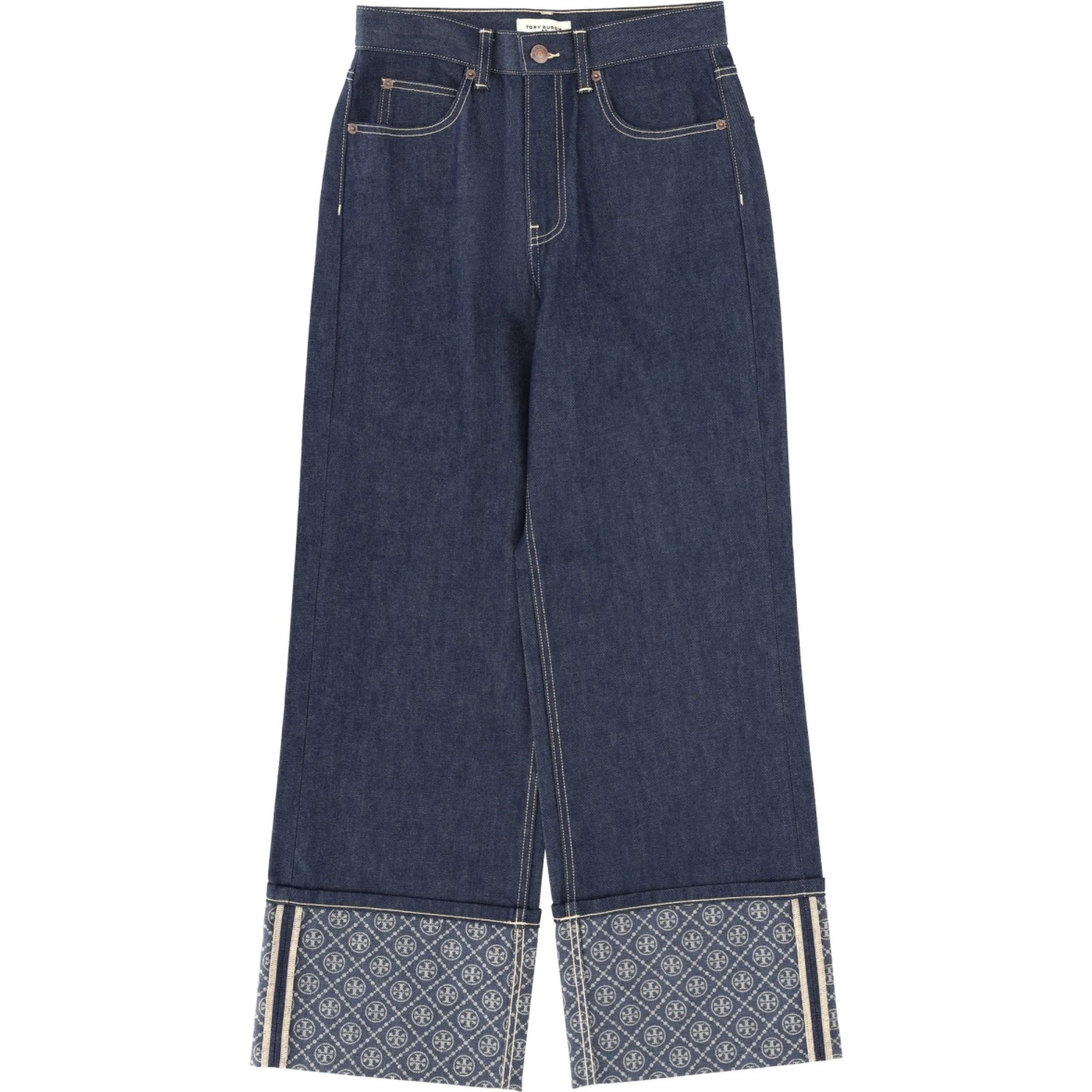 JEANS WITH LAPELS