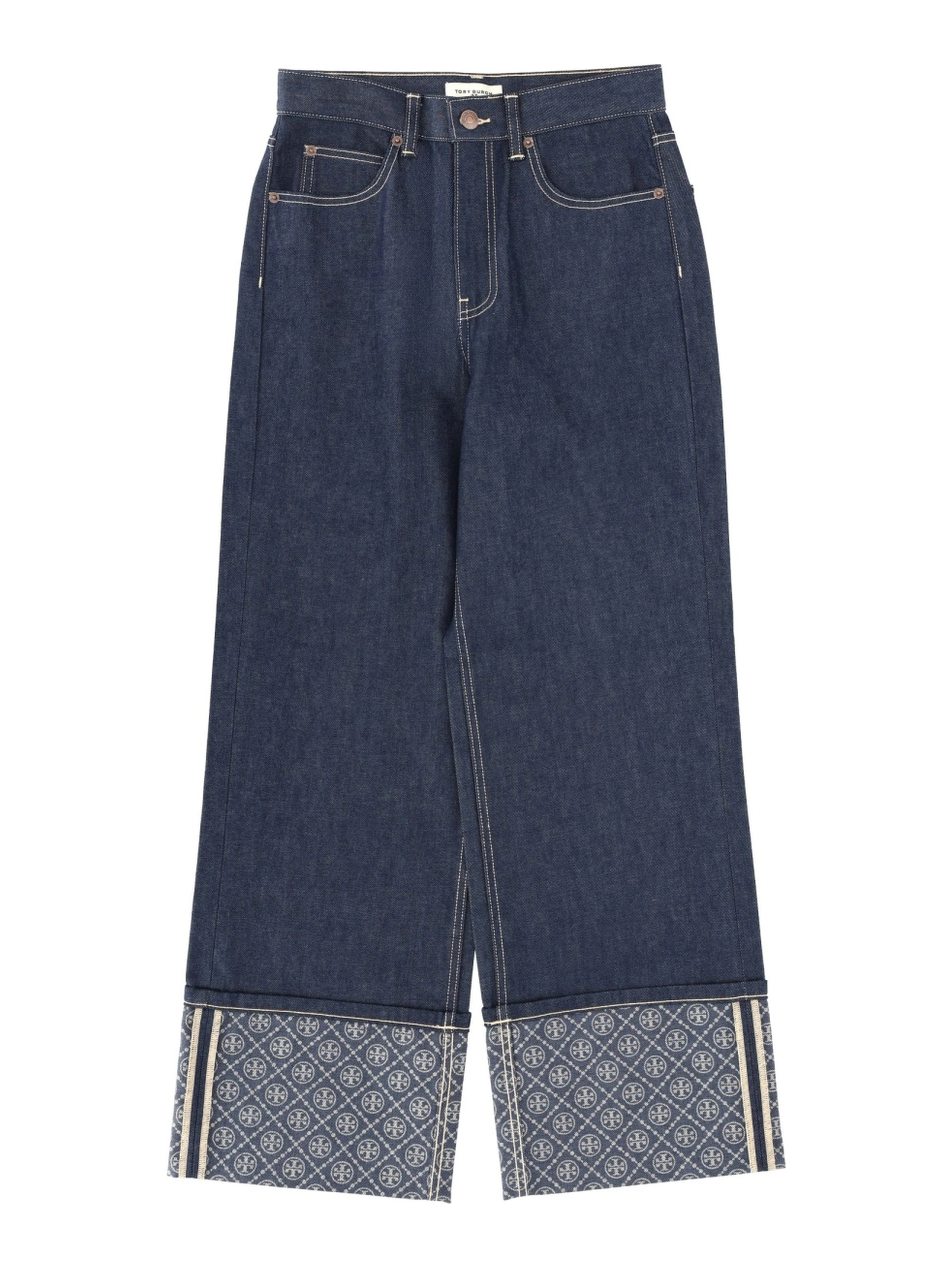 JEANS WITH LAPELS