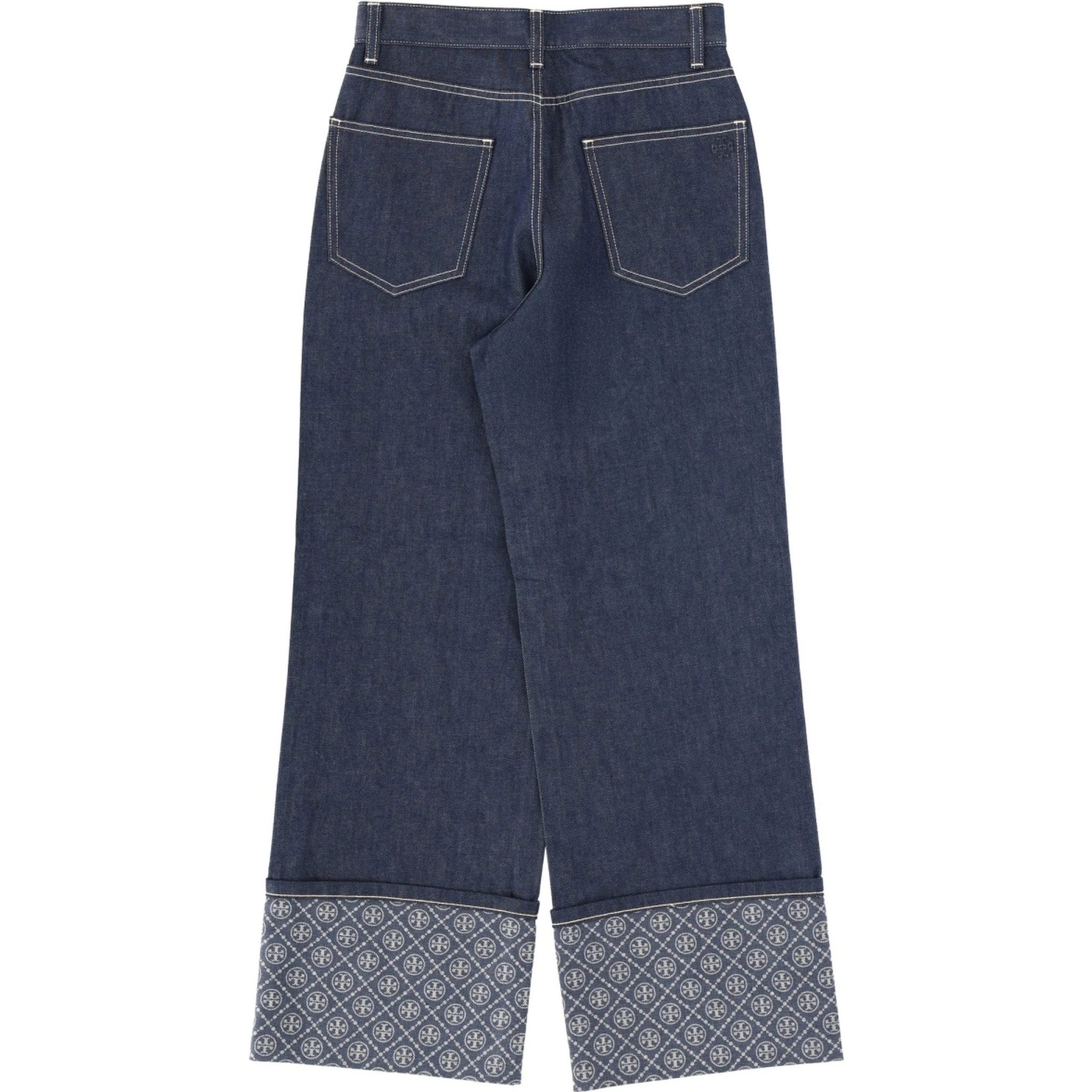 JEANS WITH LAPELS