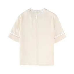 T-SHIRT WITH TRANSPARENT DETAILS