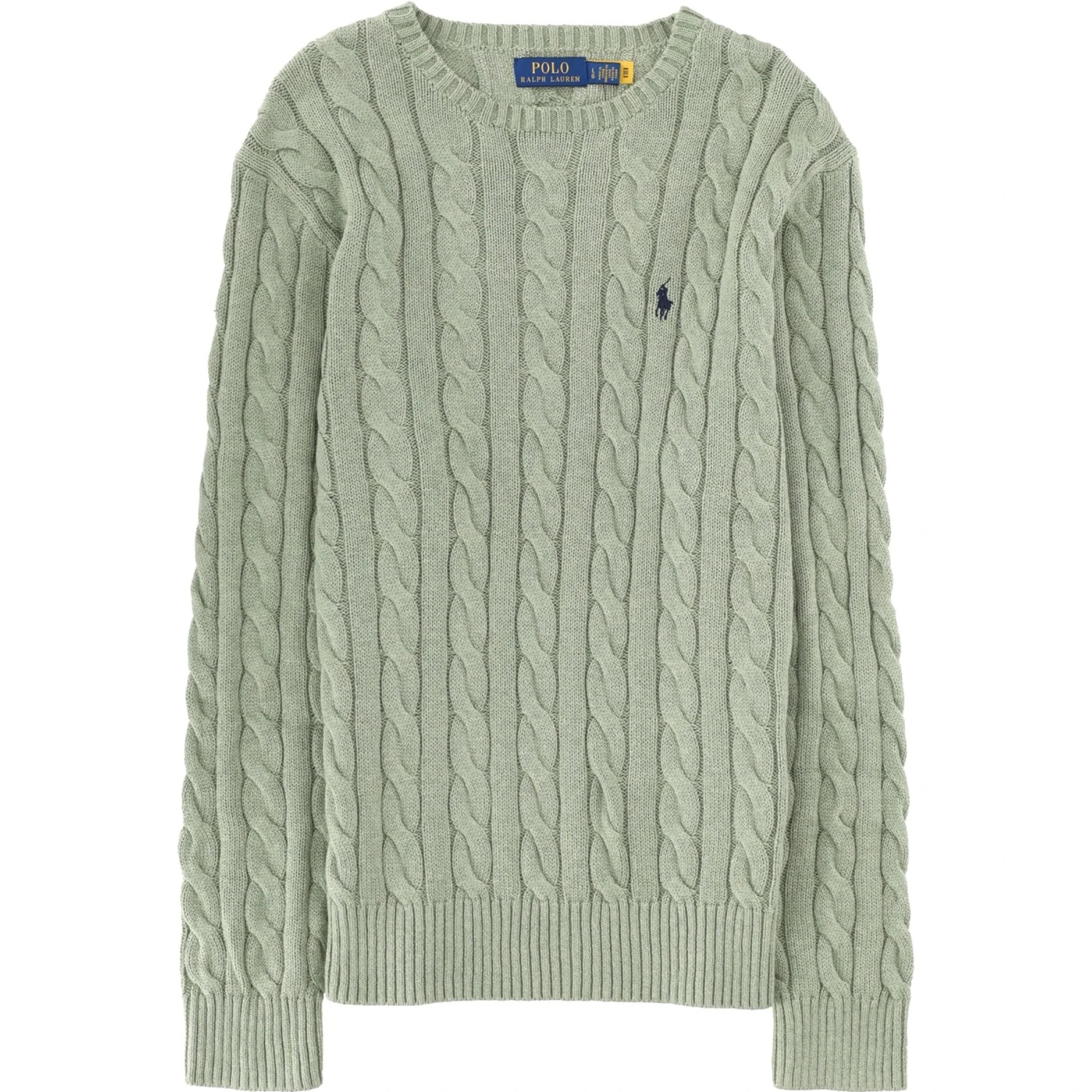 CABLE KNIT WITH LOGO