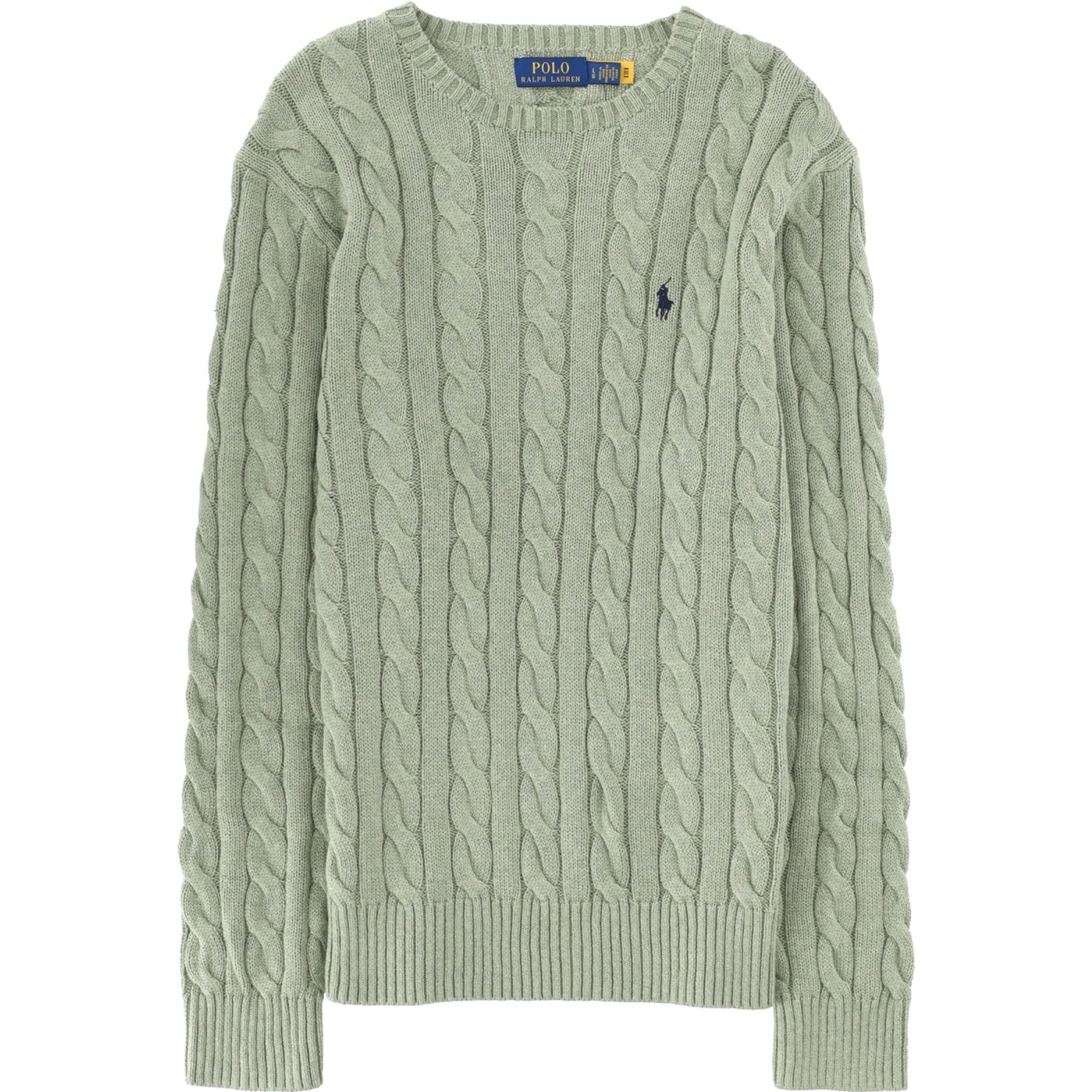 CABLE KNIT WITH LOGO