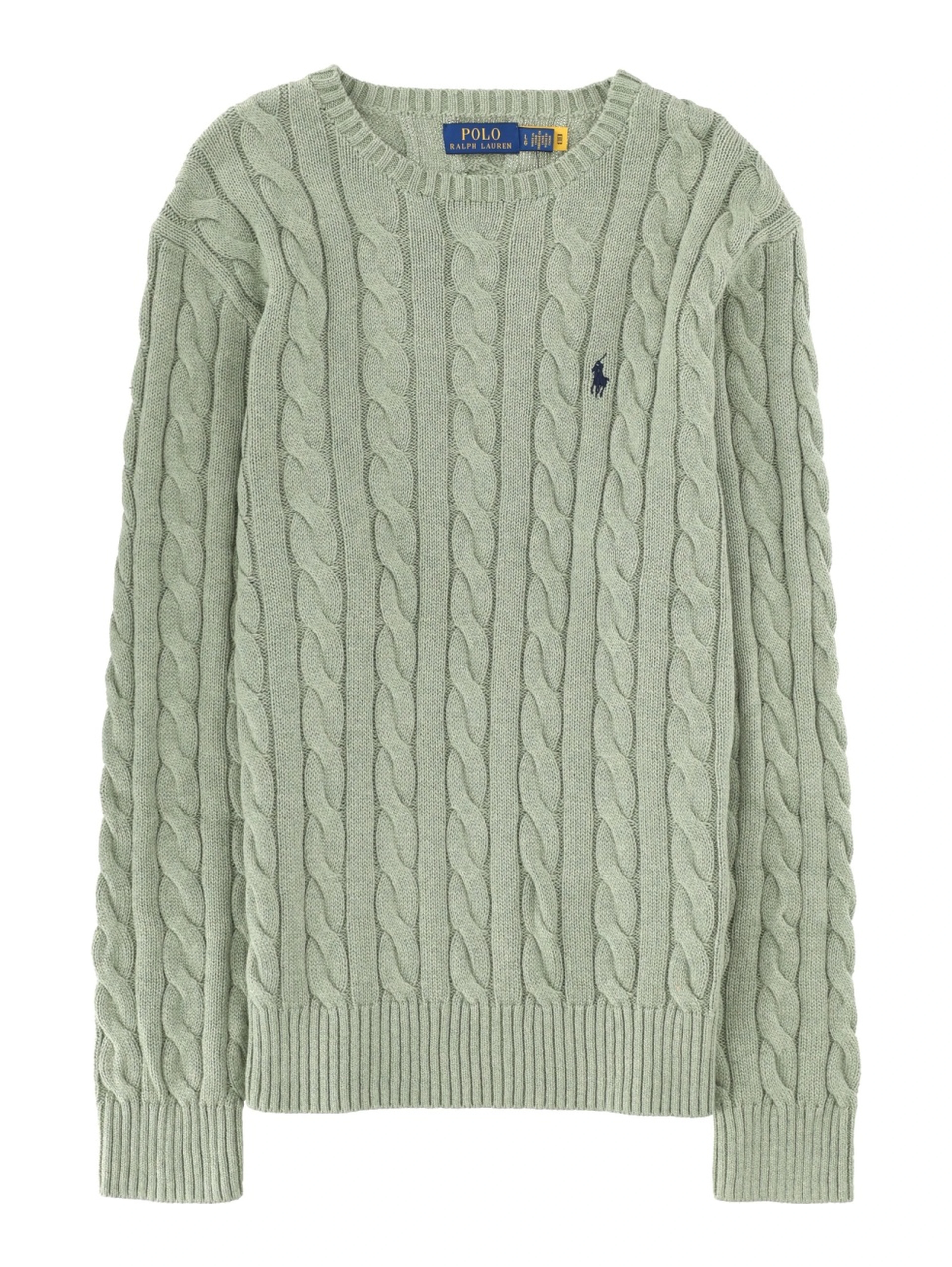 CABLE KNIT WITH LOGO