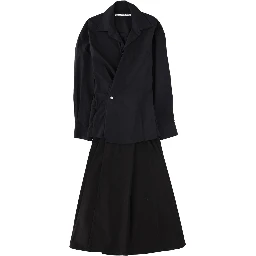 LONG WRAP DRESS
